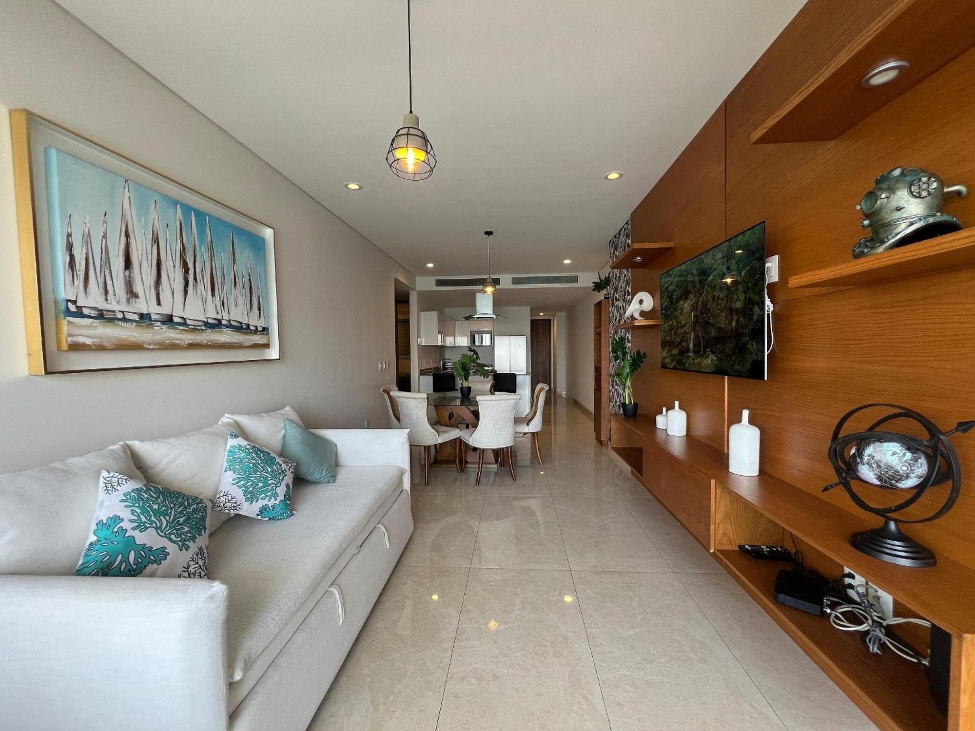 Departamento En Con Acceso A La Playa Y Alberca Comun #704 Torre Norte Apartamento Mazatlán
